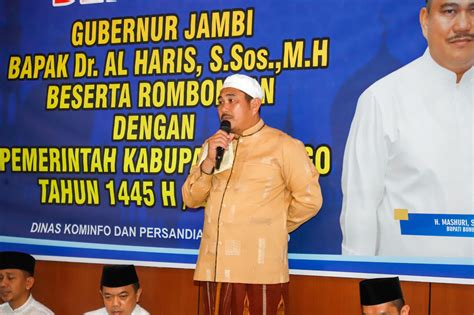 Bupati Bungo H Mashuri Sp Me Gelar Acara Buka Bersama Pemerintah