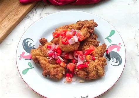 Resep Ayam Crispy Sambal Matah Oleh Nidarudi Cookpad