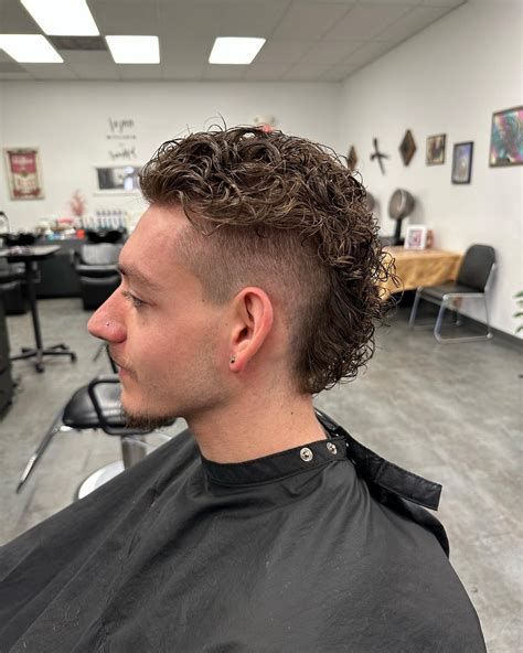 42 Modern Mens Curly Mullet Hairstyles In 2023 Hood Mwr