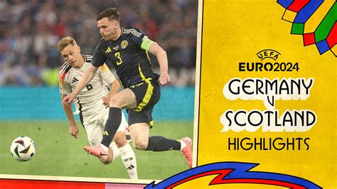 BBC Sport Euro 2024 Group Stage Germany Vs Scotland Highlights