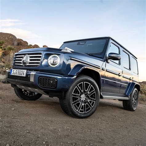 See Interior And Exterior Photos Of The 2025 Mercedes Benz G550