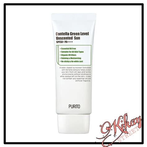 Purito Centella Green Level Unscented Sun SPF 50+ PA +++ 60ML [South ...