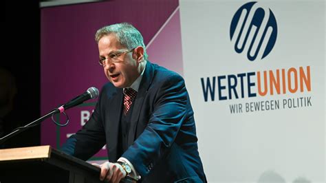 Werteunion Hans Georg Maaßen will heute neue Partei gründen