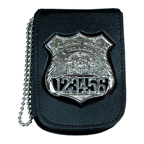 Smith And Warren Recessed Neck Badge And Id Shield Holder