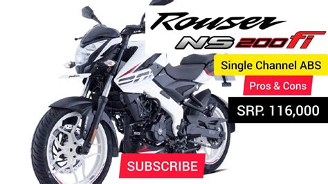 New Kawasaki Rouser NS 200 FI ABS 2021 Model Pros Cons SRP