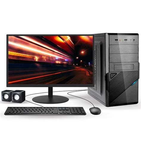 Computador Completo Icc Intel I Gb Ssd Gb Monitor Ponto