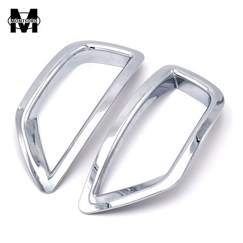 MONTFORD Car Accessories For Renault Captur 2014 2015 2016 ABS Chrome