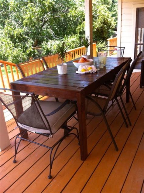 Ana White Outdoor Patio Table Diy Projects