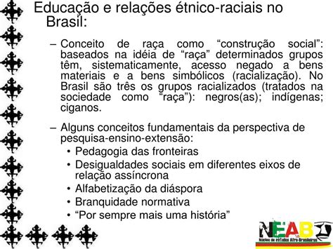 Ppt Curso De Extens O Em Educa O Das Rela Es Tnico Raciais