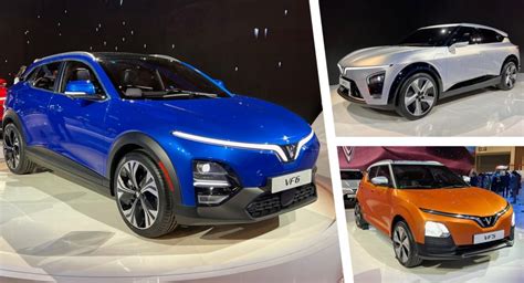 Vinfast Unveils Vf Vf And Vf Electric Suvs At Ces Announces