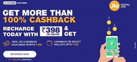 Reliance Jio Is Now Offering More Than Cashback Worth Rs With