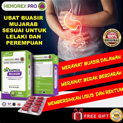 Original Penawar Buasir Hemorex Pro Ready Stock Hemorexpro Ubat Buasir