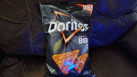 Biglt Radio S Food Reviews Doritos Sweet Tangy Bbq Chips Youtube