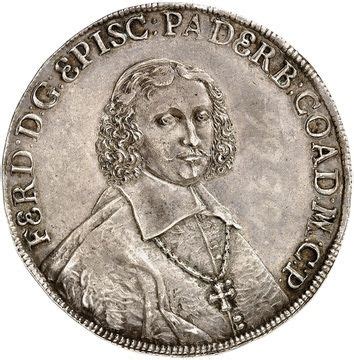 Thaler Ferdinand Ii Of F Rstenberg Bishopric Of Paderborn Numista