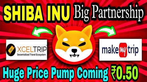 Shiba Inu Partnership With Big Travel Company Huge Pump Coming Shiba