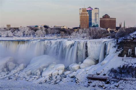 Frozen Niagara Falls In 2023 Are Setting The Internet On Fire