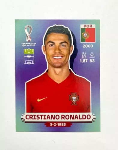 Lamina De Cristiano Ronaldo Por 18 Album Mundial Qatar 2022 En Venta En