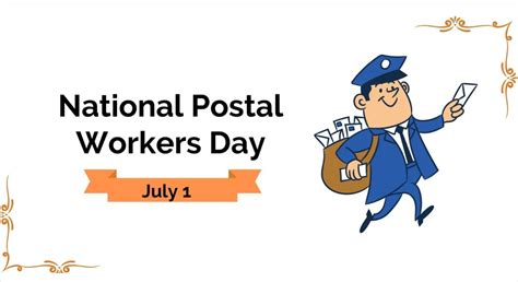 National Postal Worker Day 2023 Date Significance And History