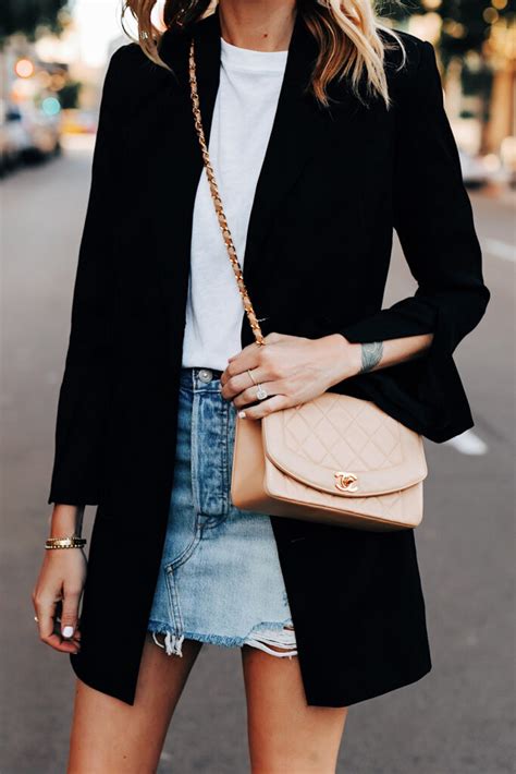 Outfits Con Blazer Negro Para Verte Elegante Y Juvenil