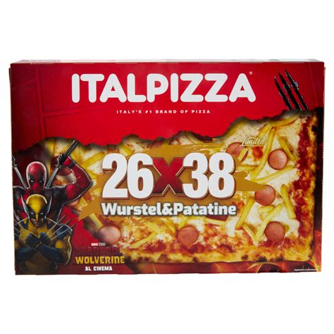 Italpizza 26x38 Wurstel Patatine 570 G Carrefour