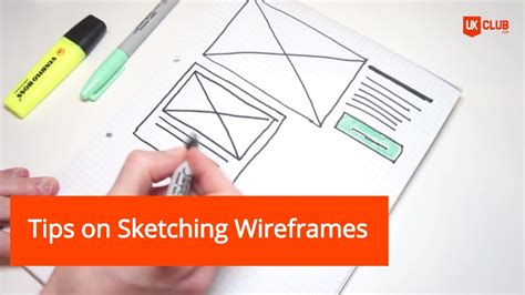 Tips on Sketching Your Wireframes - YouTube