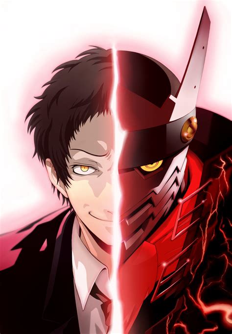 Adachi Tooru And Magatsu Izanagi Persona And 1 More Drawn By Oga