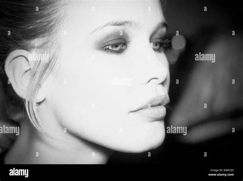 Claudia schiffer Black and White Stock Photos & Images - Alamy