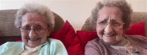 Britains Oldest Identical Twins 95 Say Plenty Of Sex Is The Key