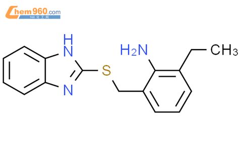 111881 58 4 Benzenamine 2 1H Benzimidazol 2 Ylthio Methyl 6 Ethyl