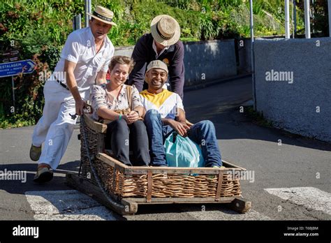 Toboggan ride madeira hi-res stock photography and images - Alamy