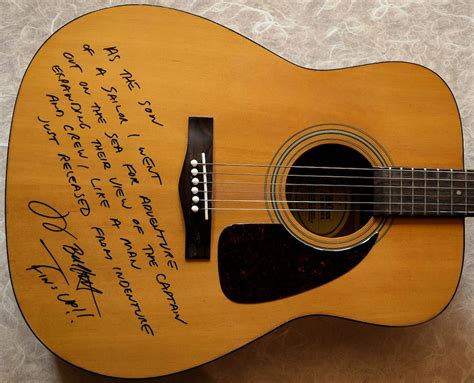 Jimmy Buffett Fender Acoustic Guitar, Rock Star GalleryROCK STAR gallery