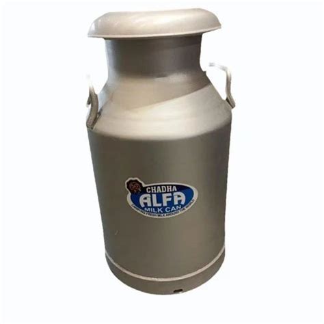 Chadha Alfa Aluminium Milk Can Litre At Rs In Morena Id