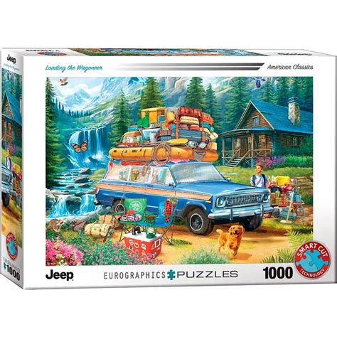 Comprar Puzzle Eurographics Cargando El Jeep De Piezas