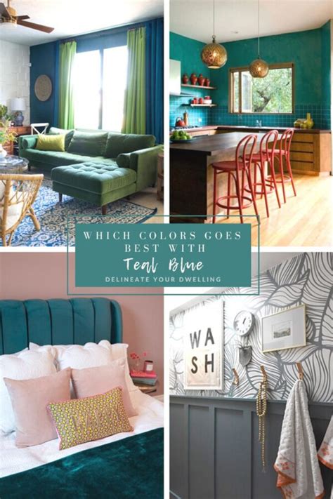 Which Colors Go Best With Teal Delineate Your Dwelling