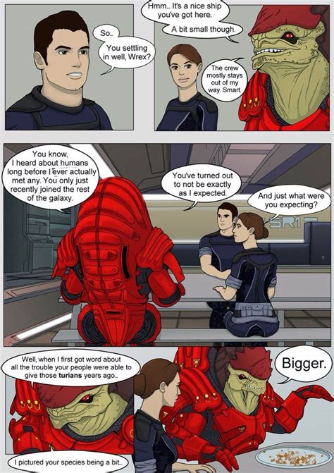 Wrexs Expectations Mass Effect Art Mass Effect Funny Wrex Mass Effect