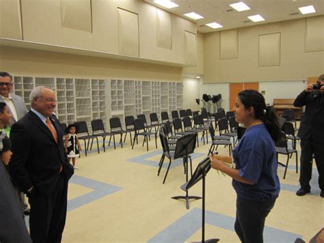 Rialto Joe Baca Middle School Dedicated Press Enterprise