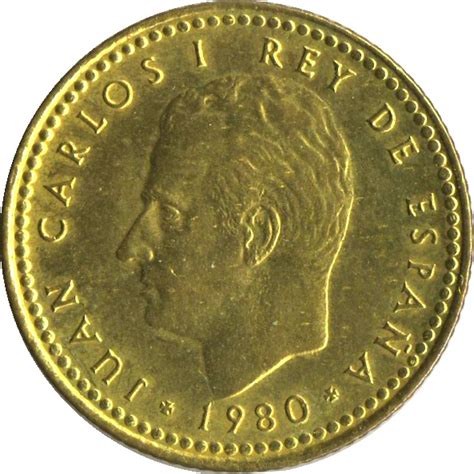 1 Peseta Juan Carlos I Espagne Numista