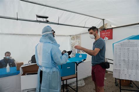 Israel Special Polling Stations Set Up For Coronavirus Patients I24NEWS