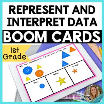 Represent And Interpret Data Boom Cards St Grade Md C Tpt