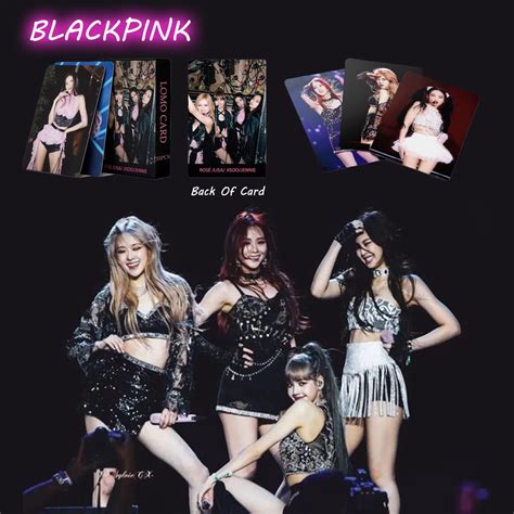 Unids Set Coachella Blackpink Concierto Hd Lomo Card Collection