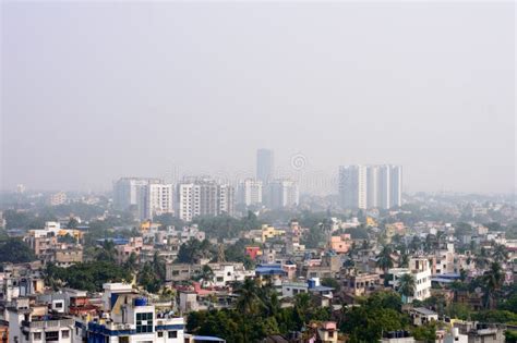 Kolkata City Of Joy Skyline View Landscape Scenery Urban India