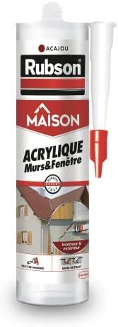 Rubson Mastic Maison Acrylique Murs Fenêtres mastic acrylique