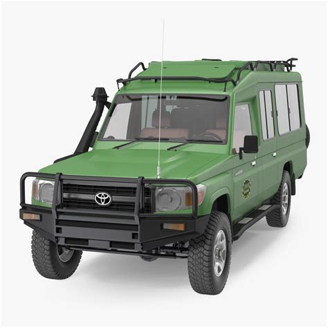 Toyota Land Cruiser Safari Green Clean D Model Ds Blend C D