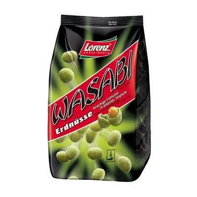 Lorenz Snack Wasabi Erdnüsse 800G FrankenFresh Lebensmittel