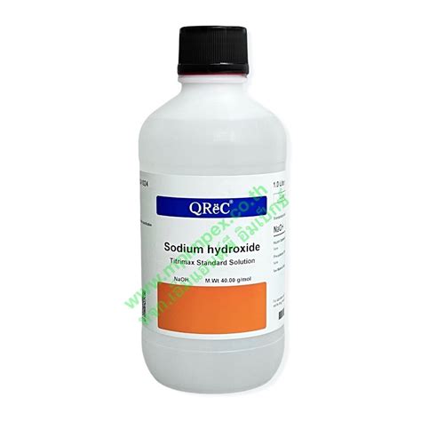 Q RëC™ SODIUM HYDROXIDE Solution, 1 ลิตร (0.01M - 2M) - M&P IMPEX ...