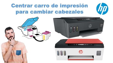 Como Centrar Carro De Impresi N En Modelos Hp Smart Tank Y