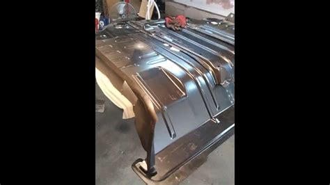 1965 Impala Build Trunk Floor Prep Part 1 Youtube