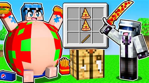 ¡minecraft Pero Crafteamos Armas De Comida 🗡️🍕 Los Compas Crafteos Youtube