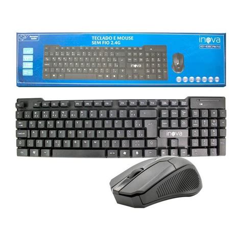 Teclado E Mouse S Fio Wireless Shopee Brasil