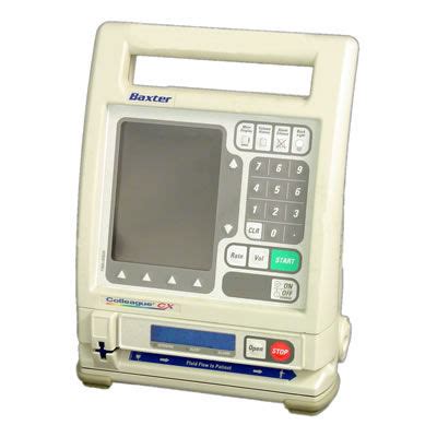 Baxter Colleague Volumetric Infusion Pump Iv Infusion Model Information